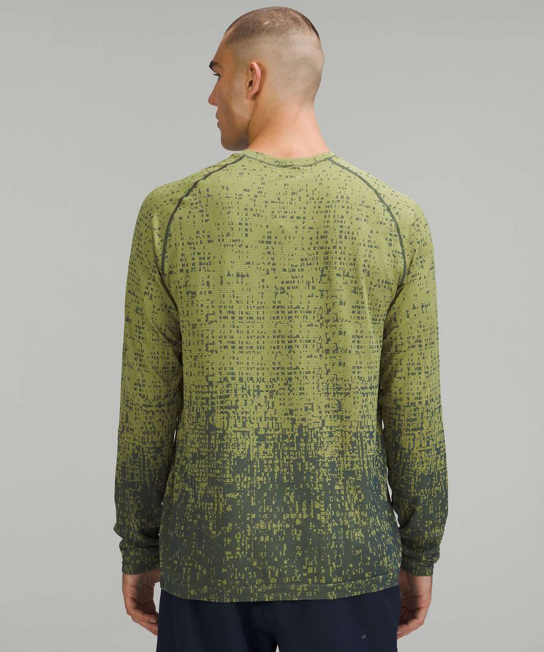 Lululemon Metal Vent Tech Long Sleeve Shirt 2.0 - Cube Calibrate Wasabi / Smoked Spruce