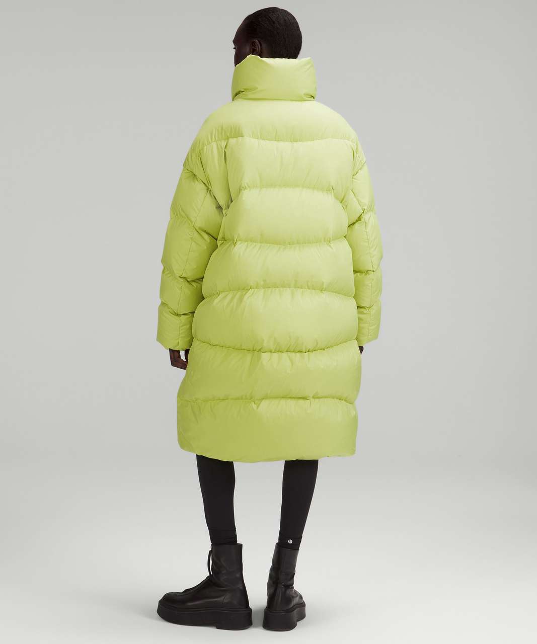 Lululemon Long Oversized Down Jacket - Wasabi