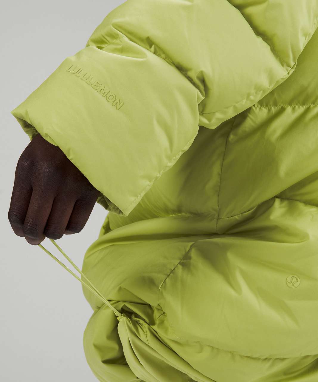 Lululemon Long Oversized Down Jacket - Wasabi