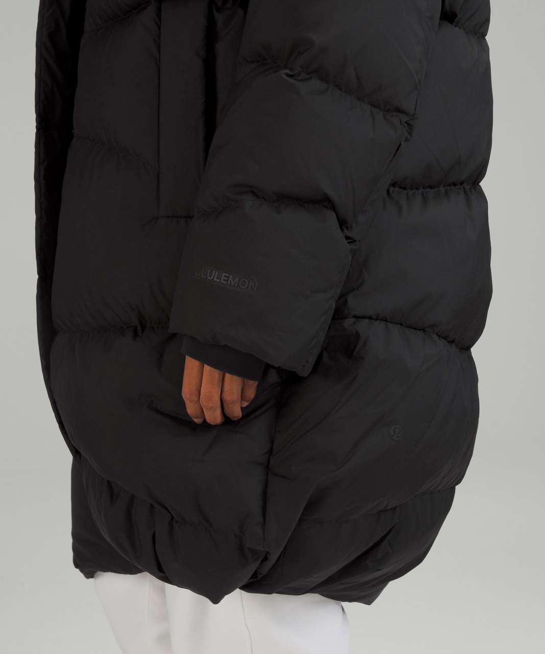 Lululemon Long Oversized Down Jacket - Black