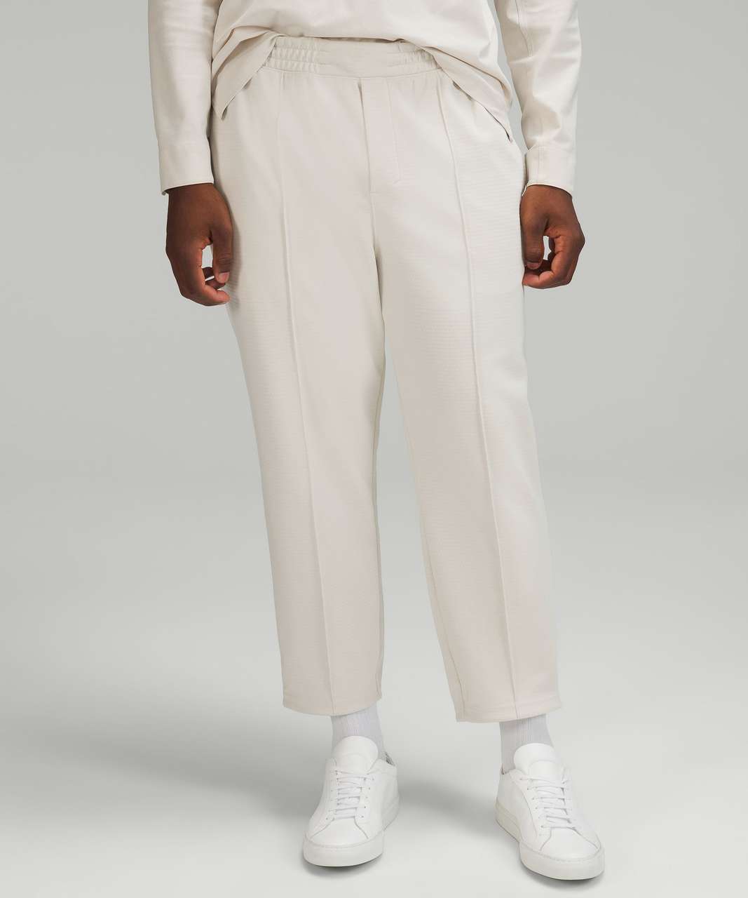 Lululemon Gridliner Pull-On Trouser 26 - Heathered Natural Ivory - lulu  fanatics