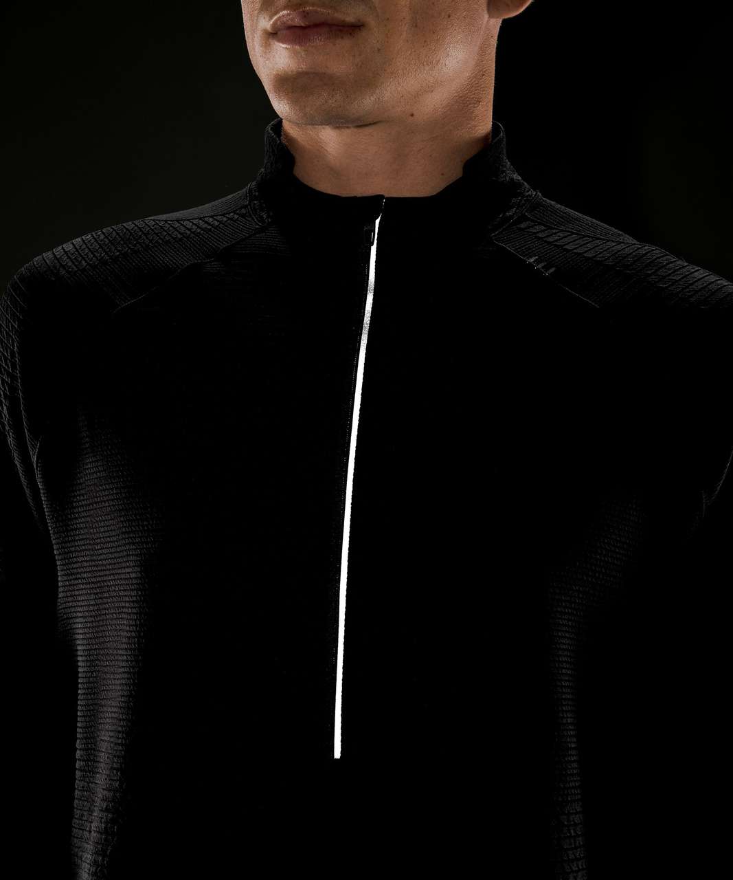 Lululemon Ventscape Half-Zip Long Sleeve - Black