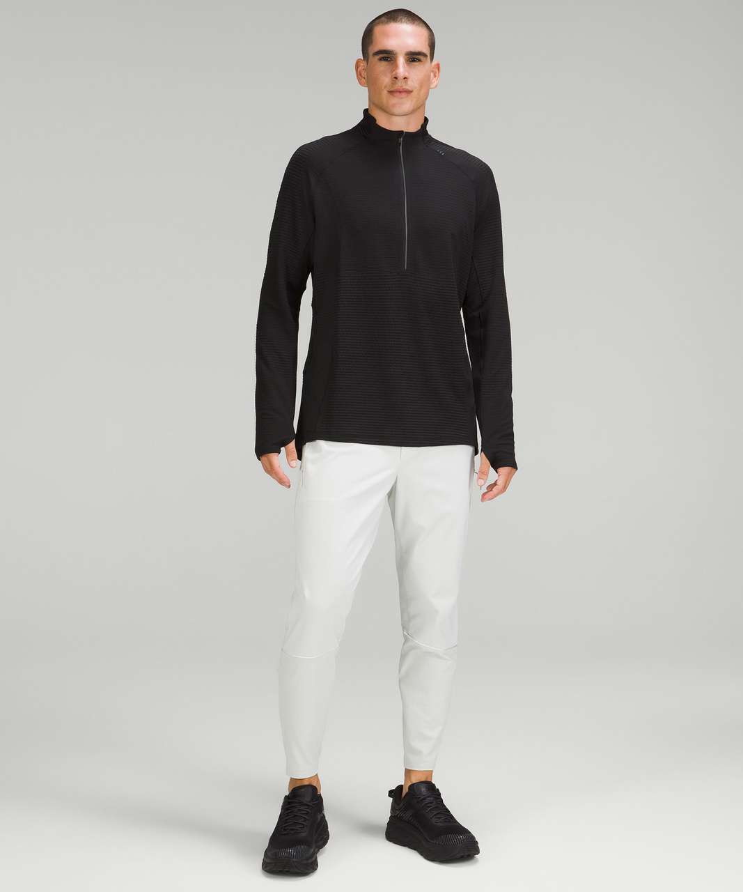 Lululemon Ventscape Half-Zip Long Sleeve - Black