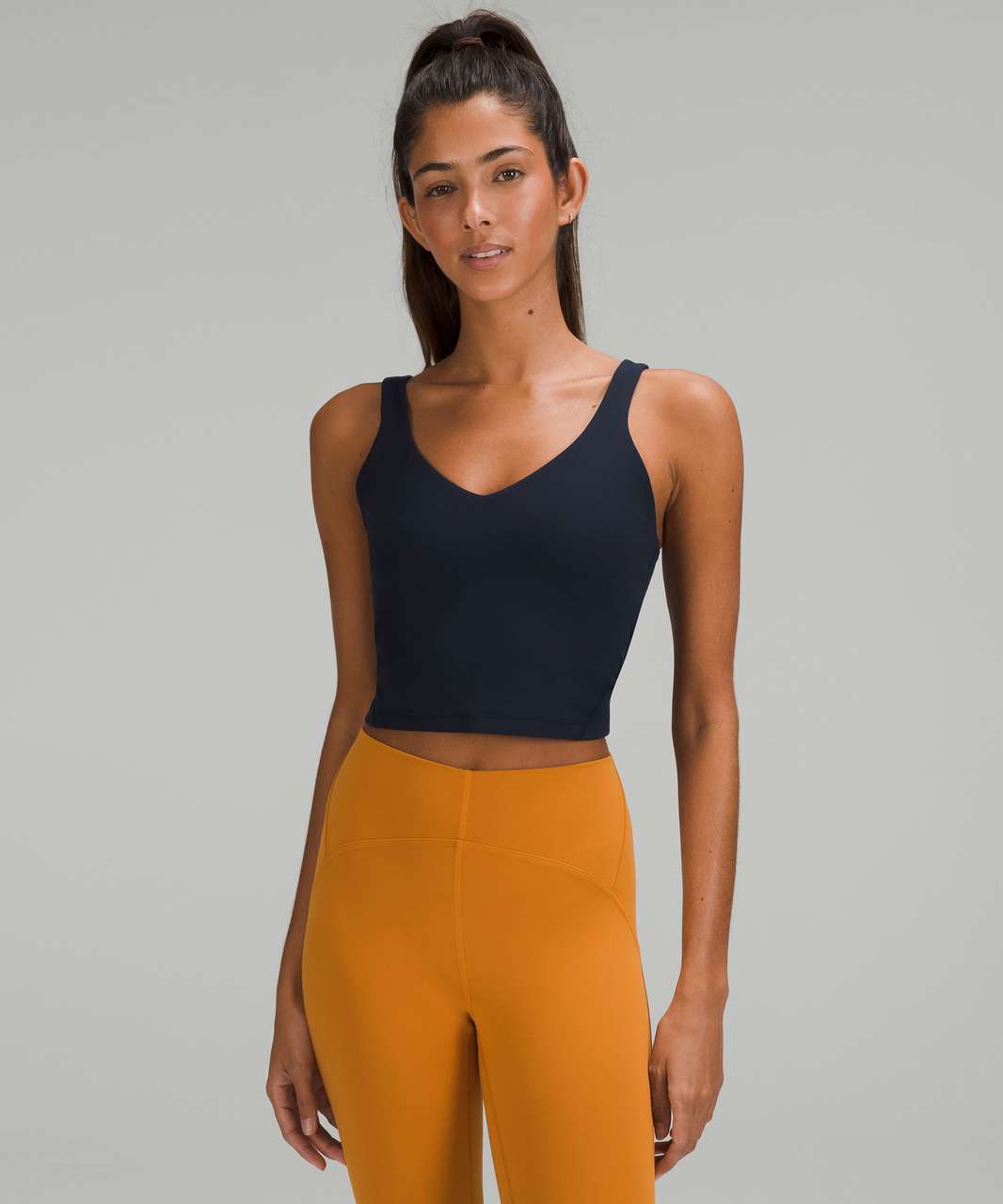 Lululemon Align Cropped Tank Top - True Navy