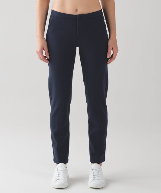 Lululemon City Trek Trouser (Ponte) - Deep Indigo - lulu fanatics