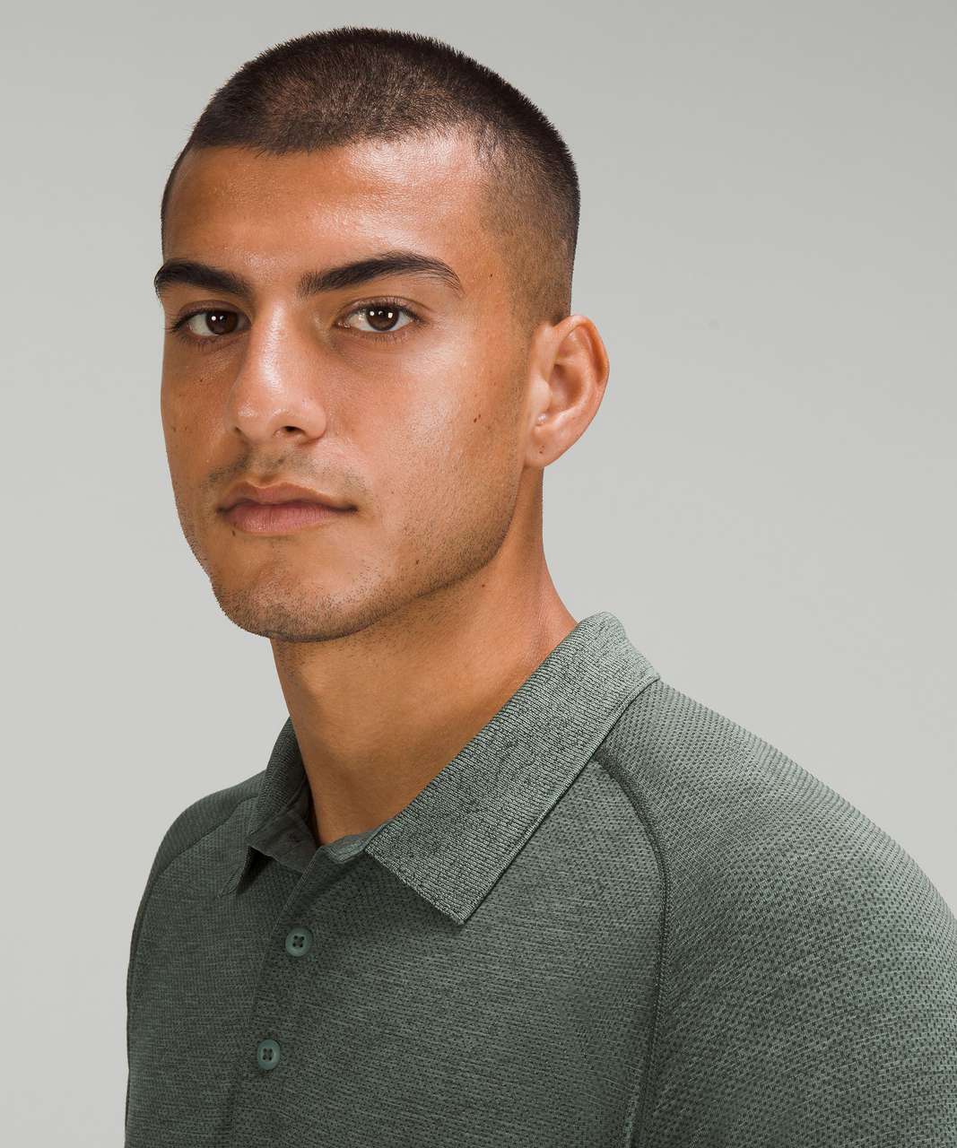 Lululemon Metal Vent Tech Polo Shirt 2.0 - Smoked Spruce / Tidewater Teal