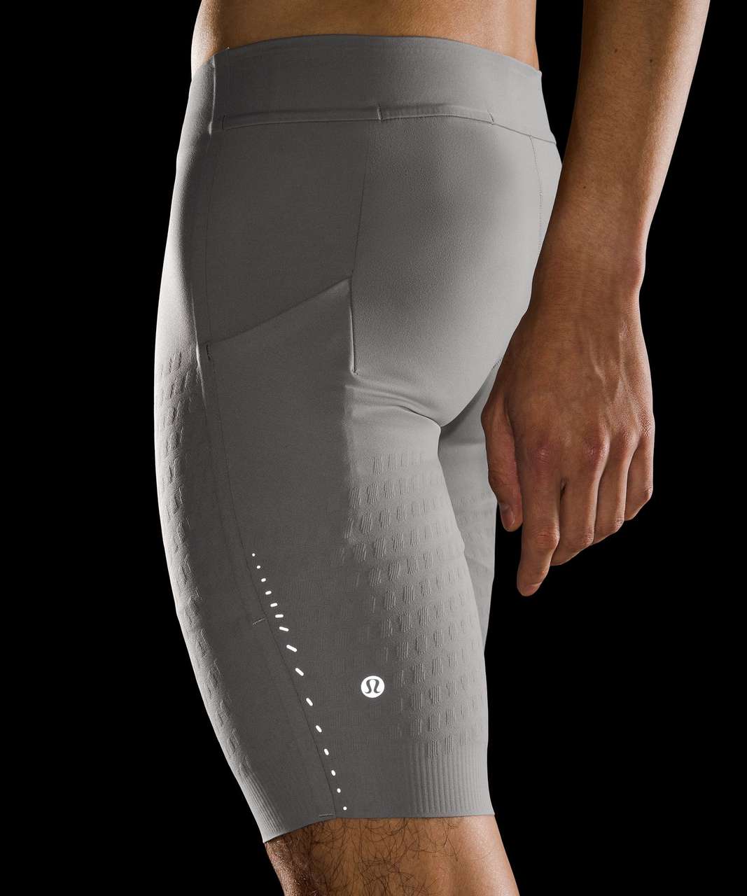 Lululemon SenseKnit Compression Running Short - Men's Medium ~ $128.00 Grey