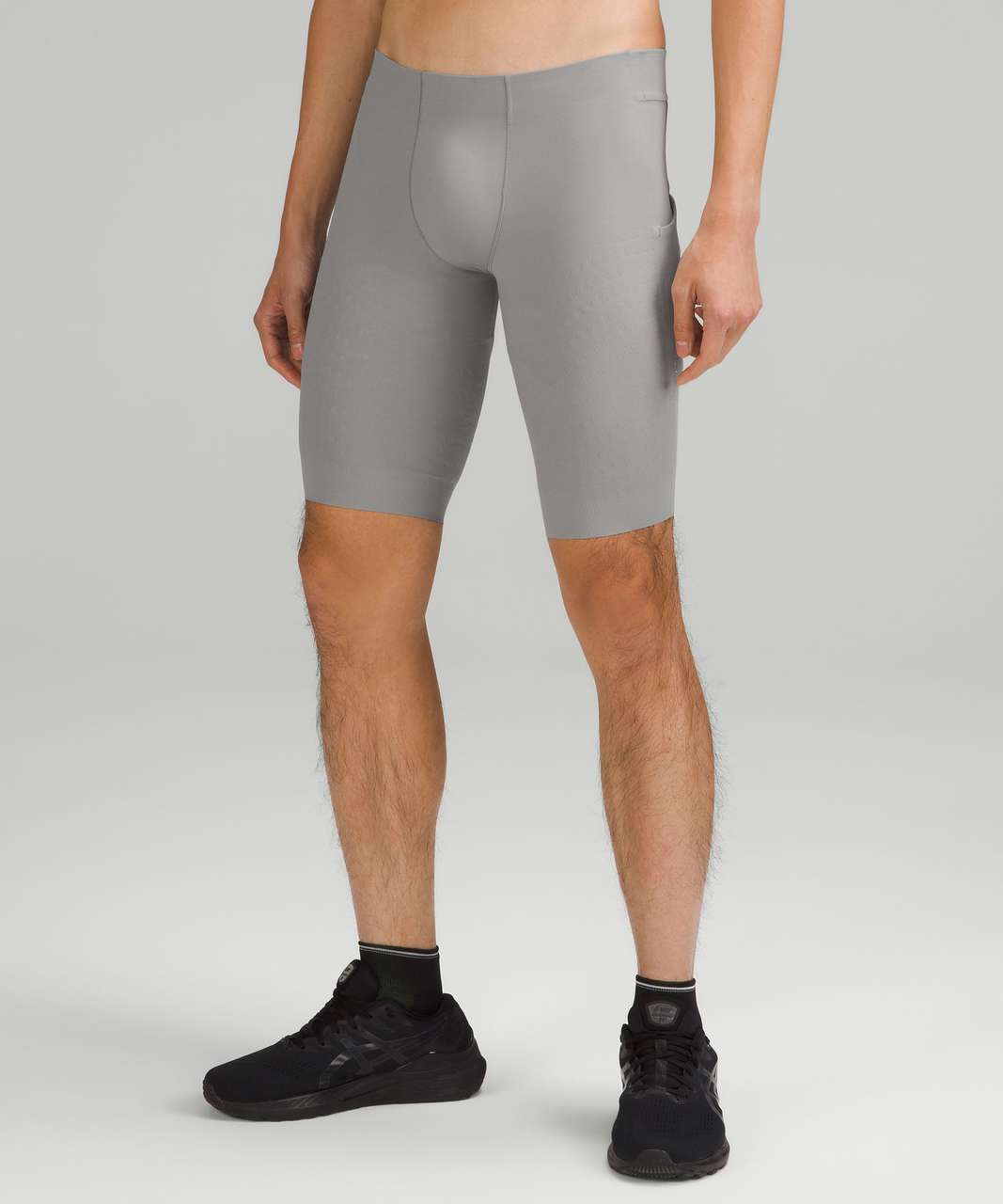 Lululemon SenseKnit Compression Running Short - Men's Medium ~ $128.00 Grey