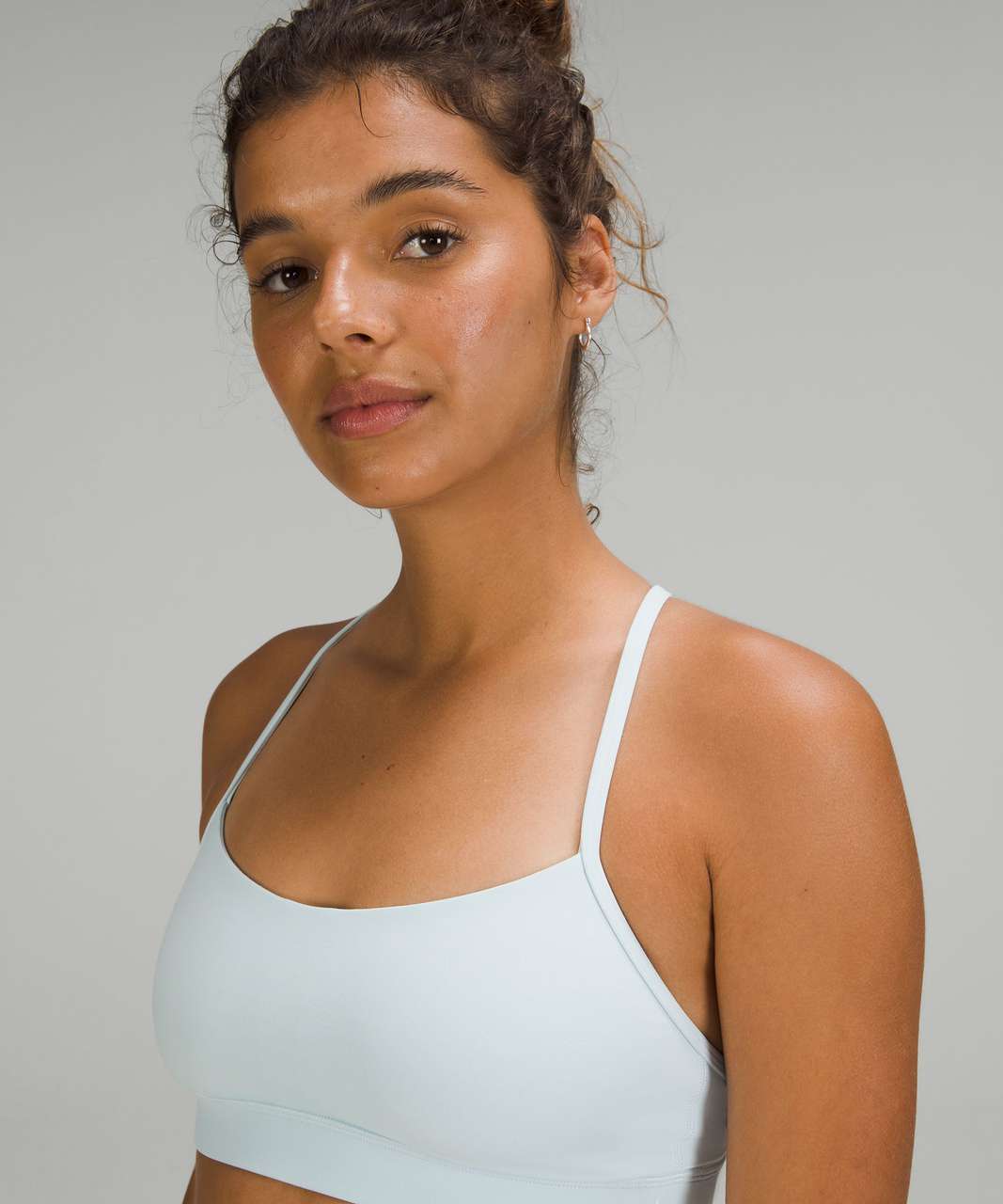 Lululemon Flow Y Nulu Bra *Light Support, A–C Cups - Powder Blue