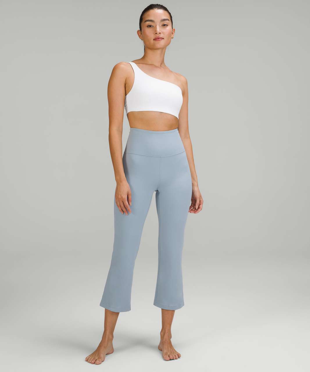 Ribbed Nulu Asymmetrical Yoga Bra … curated on LTK