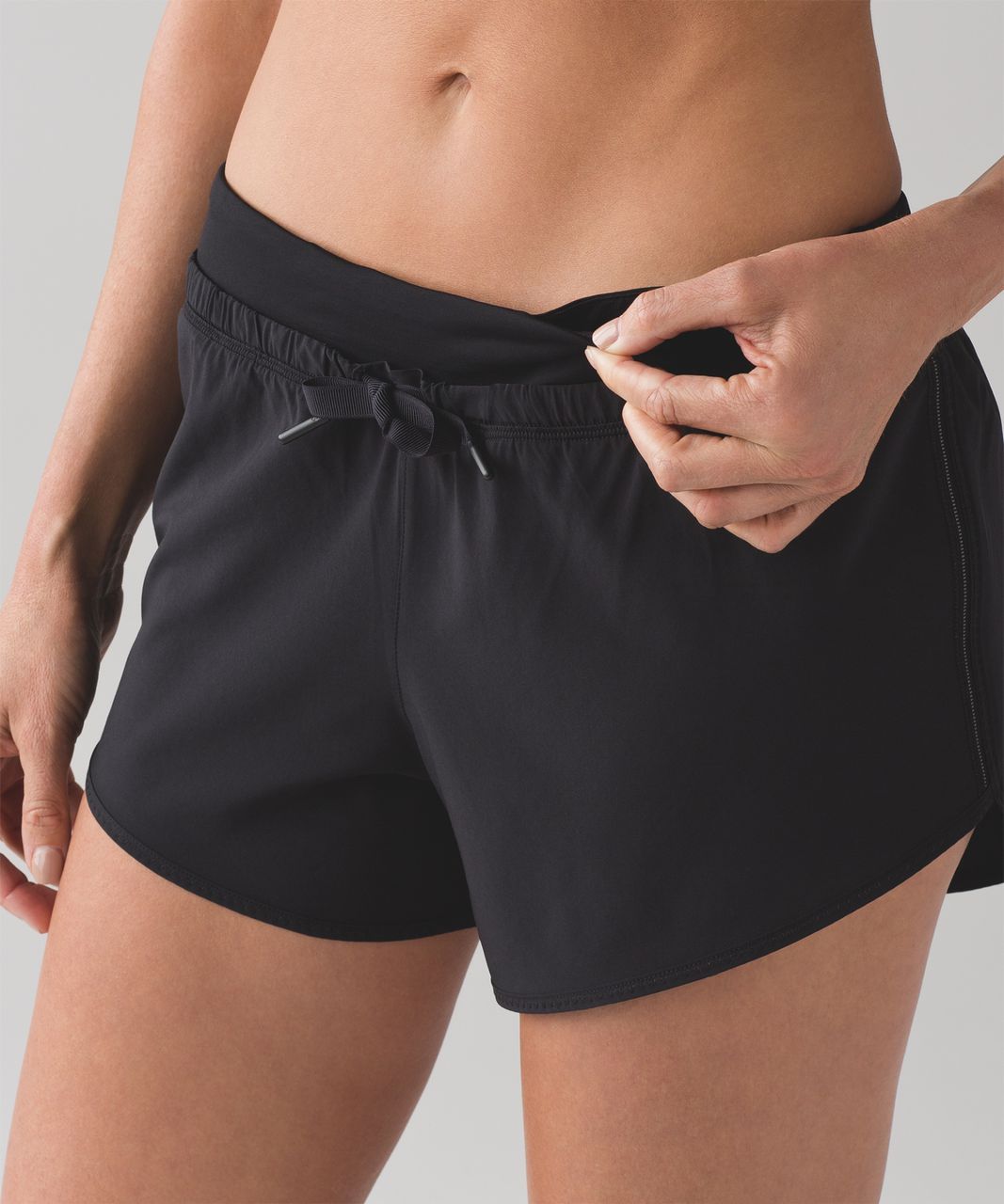 Lululemon Run It Out Short (3") - Black