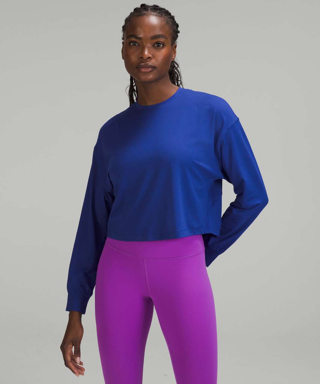 Lululemon Abrasion-Resistant Training Long Sleeve Shirt - Psychic