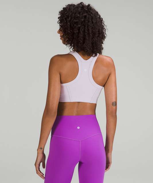 Lululemon Ribbed Nulu High Neck Yoga Sports Bra Pomegranate 14 Nwt Size L -  $59 New With Tags - From Marie