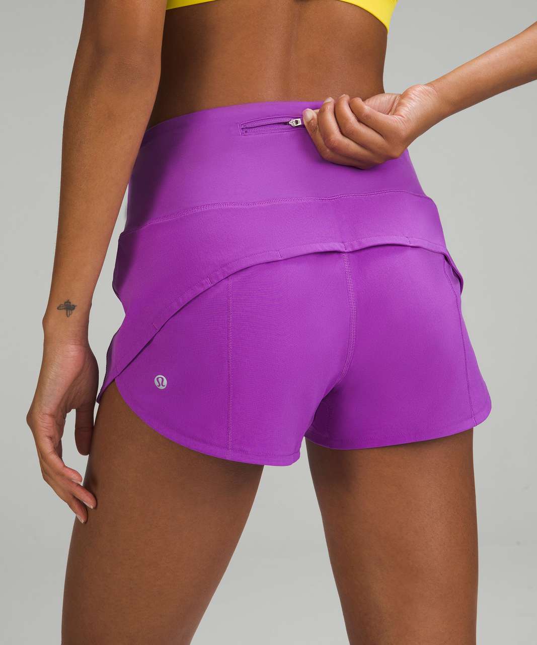 Lululemon Speed Up High-Rise Lined Short 2.5 - Moonlit Magenta