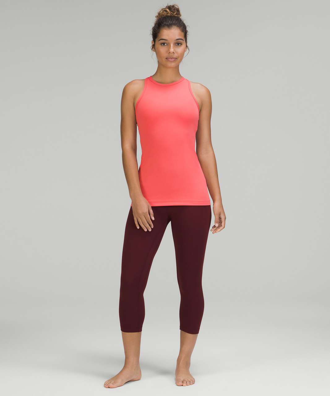 Lululemon Align™ Cropped Tank Top - Size 8 - Pale Raspberry PLBR