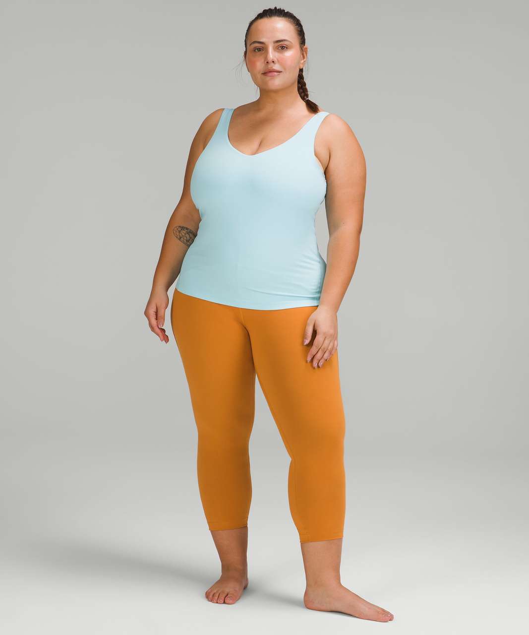 Lululemon InStill High-Rise Tight 25 - Autumn Orange - lulu fanatics