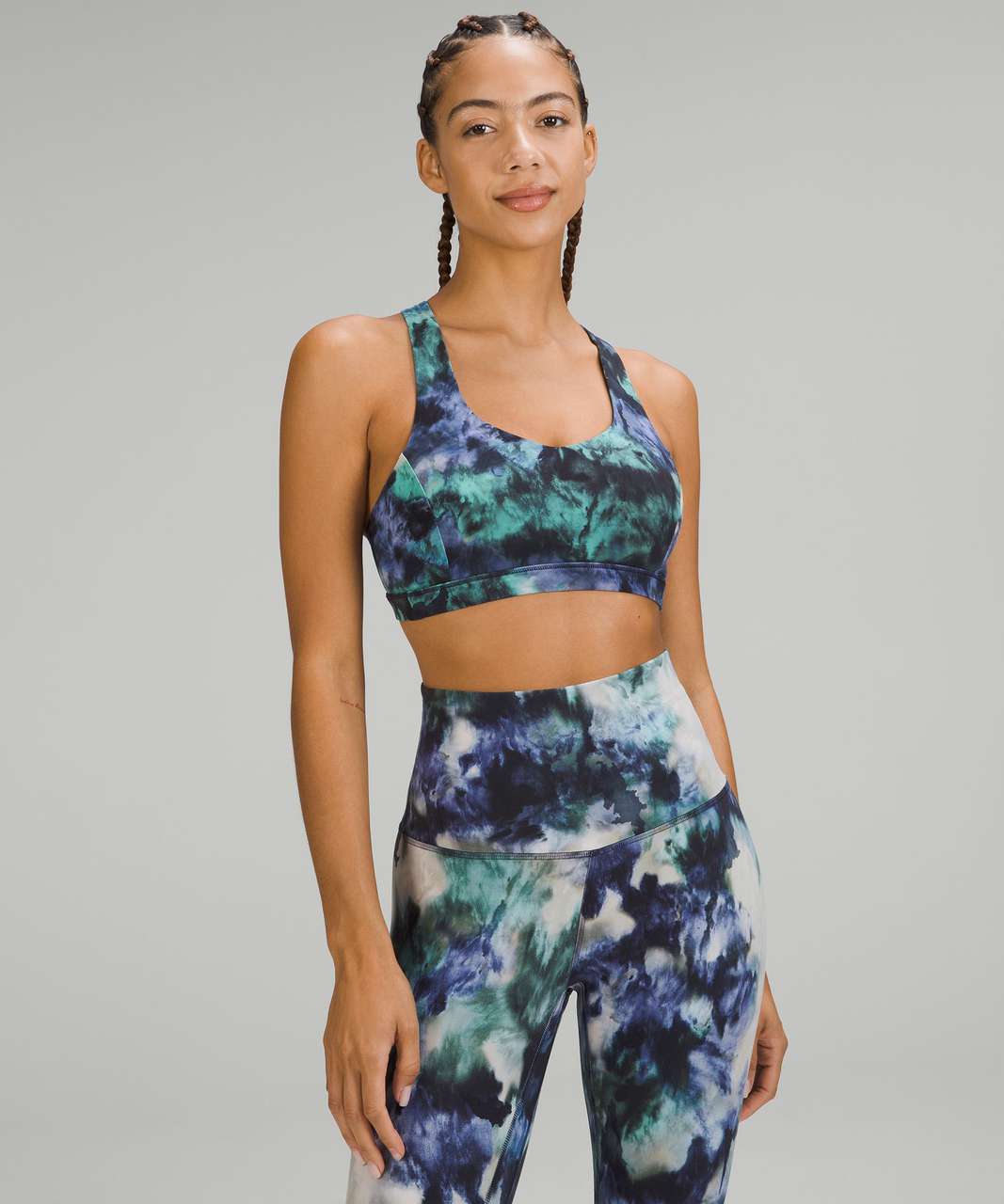 Lululemon Free to Be Serene Bra *Light Support, C/D Cup - Meteor Wash Print Multi