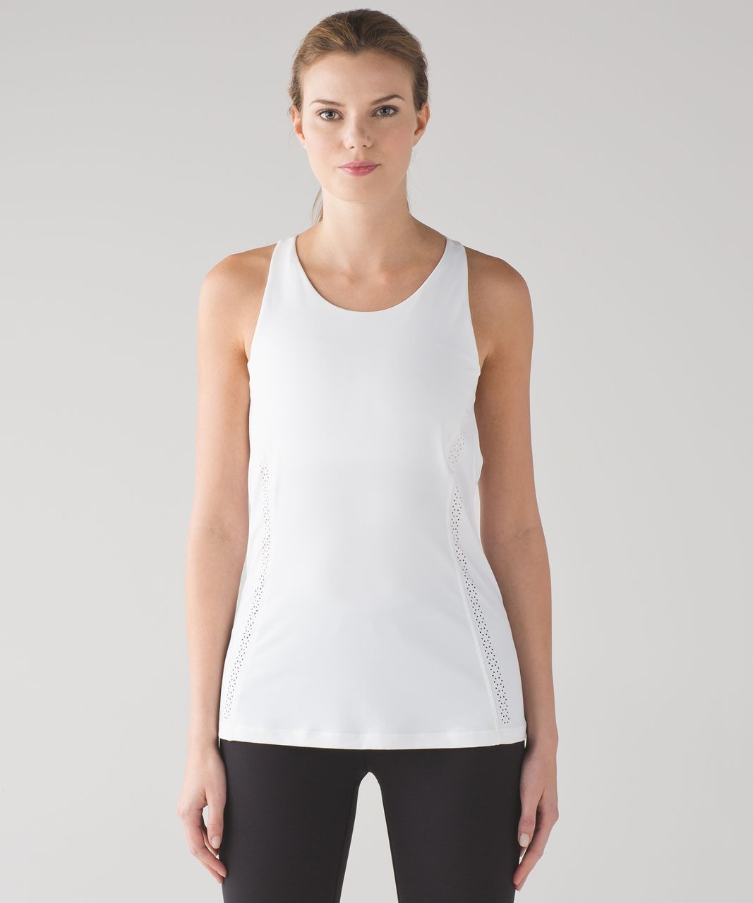 Lululemon Hit It Tank - White - lulu fanatics