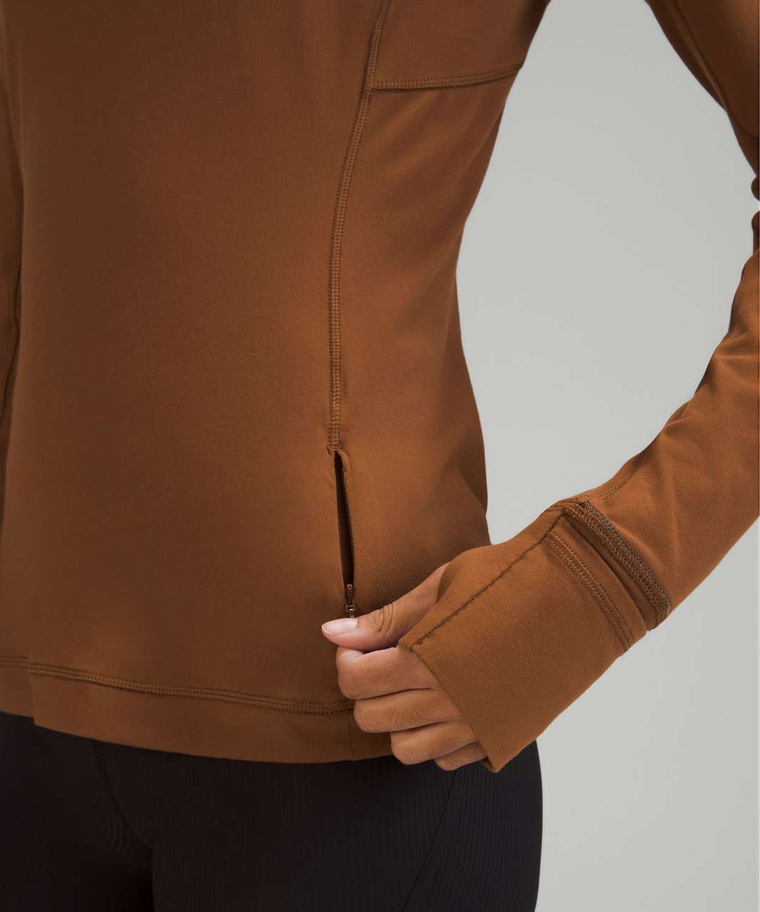 Lululemon Its Rulu Run Long Sleeve Shirt - Roasted Brown