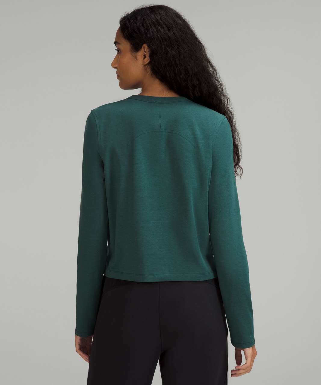 Lululemon Classic-Fit Cotton-Blend Long Sleeve Shirt - Green Jasper