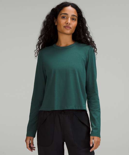 Lululemon Classic-Fit Cotton-Blend Long Sleeve Shirt - Vapor - lulu ...