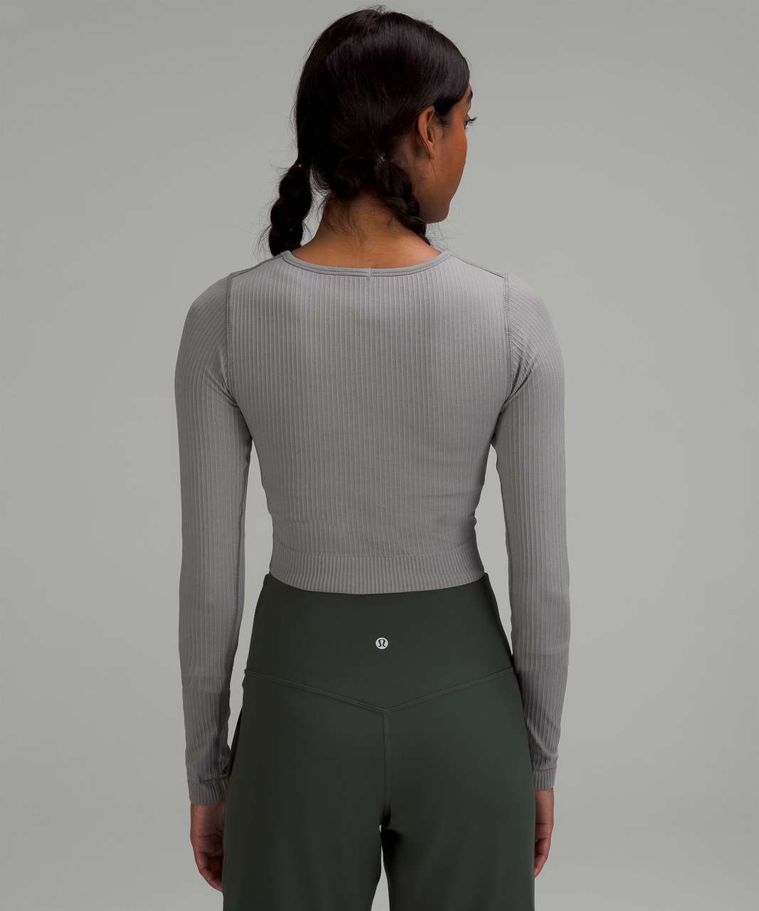 Lululemon Ebb to Street Long Sleeve Shirt - Gull Grey