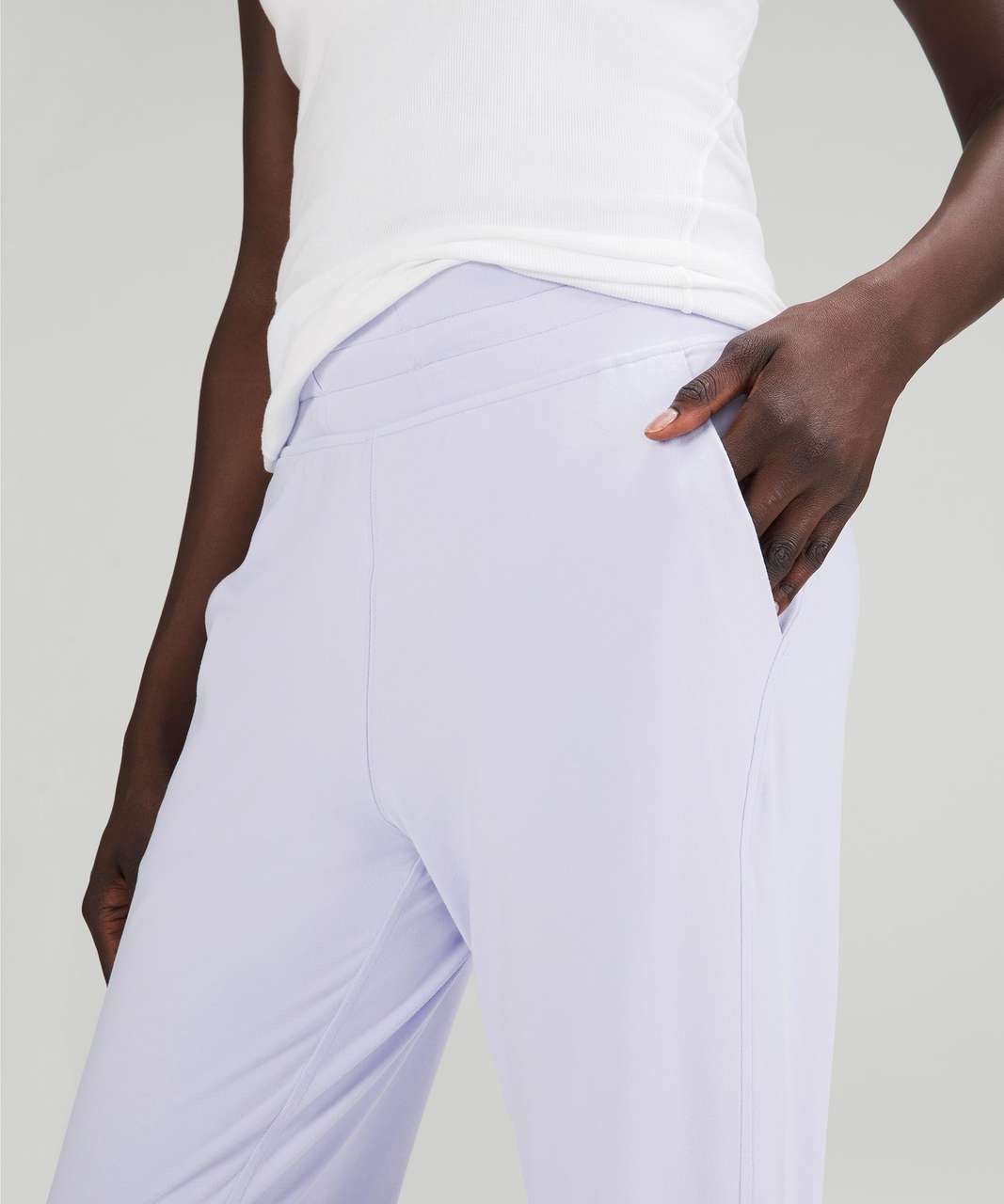 Lululemon Ready to Rulu High-Rise Cropped Jogger - Pastel Blue