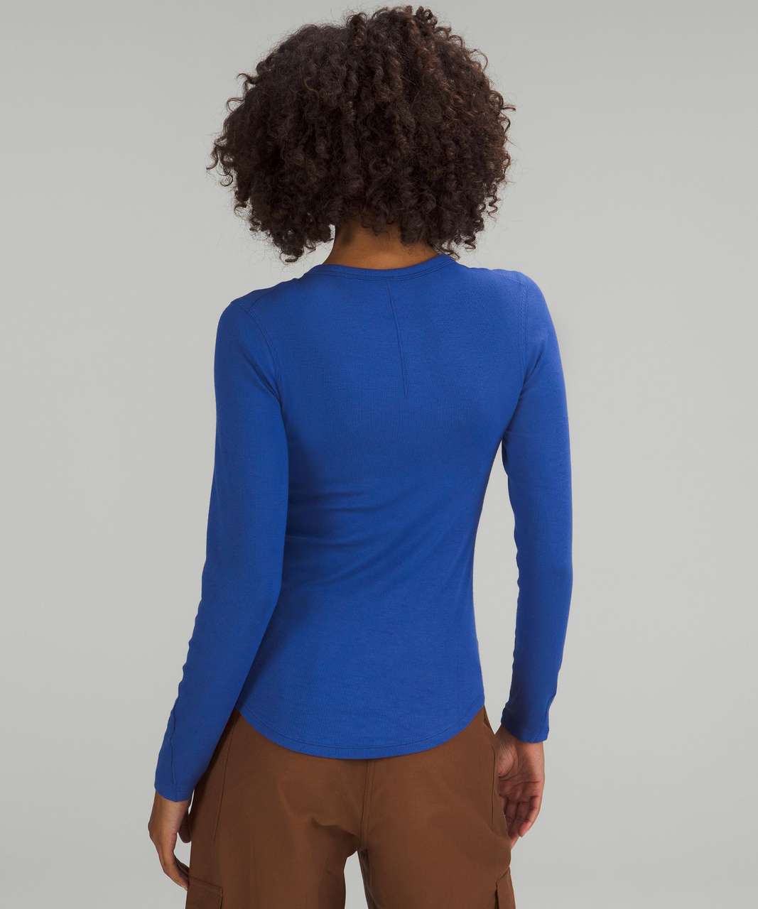 Lululemon Hold Tight Long-Sleeve Shirt - Blue Nile - lulu fanatics