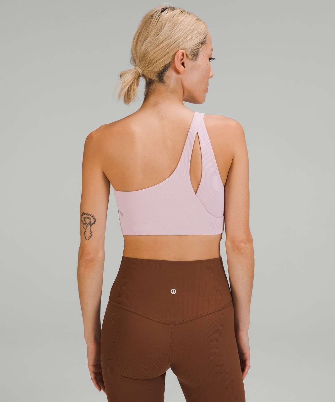 Ribbed Nulu Asymmetrical Yoga Tank Top