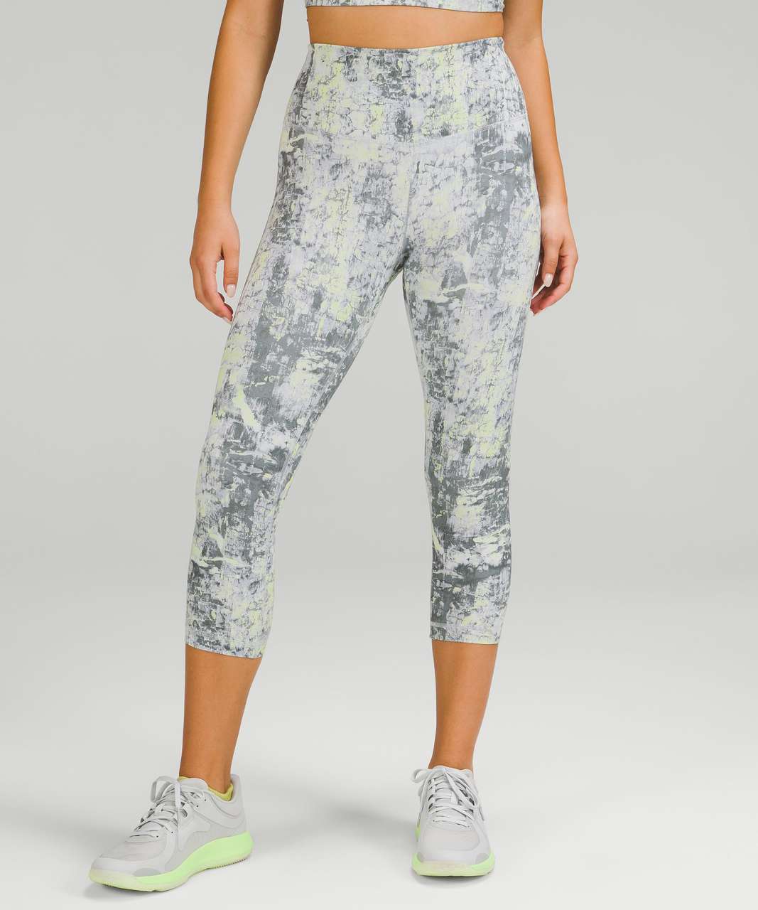 Lululemon Wunder Train High-Rise Crop 21 - Incognito Camo Multi