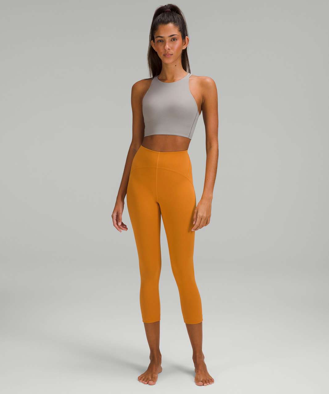 Lululemon InStill High-Rise Crop 21" - Autumn Orange