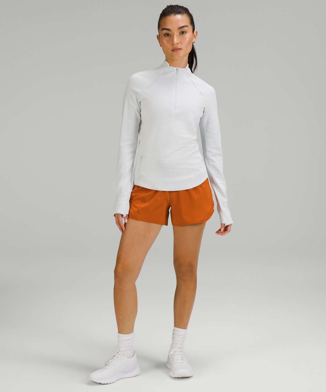 Lululemon Ventscape Half-Zip Long Sleeve - Vapor