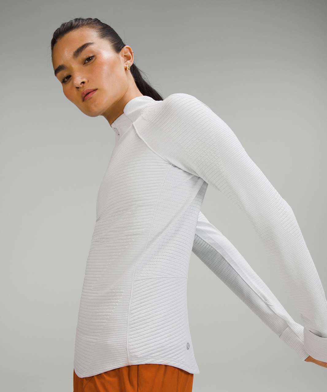 Lululemon Ventscape Half-Zip Long Sleeve - Vapor