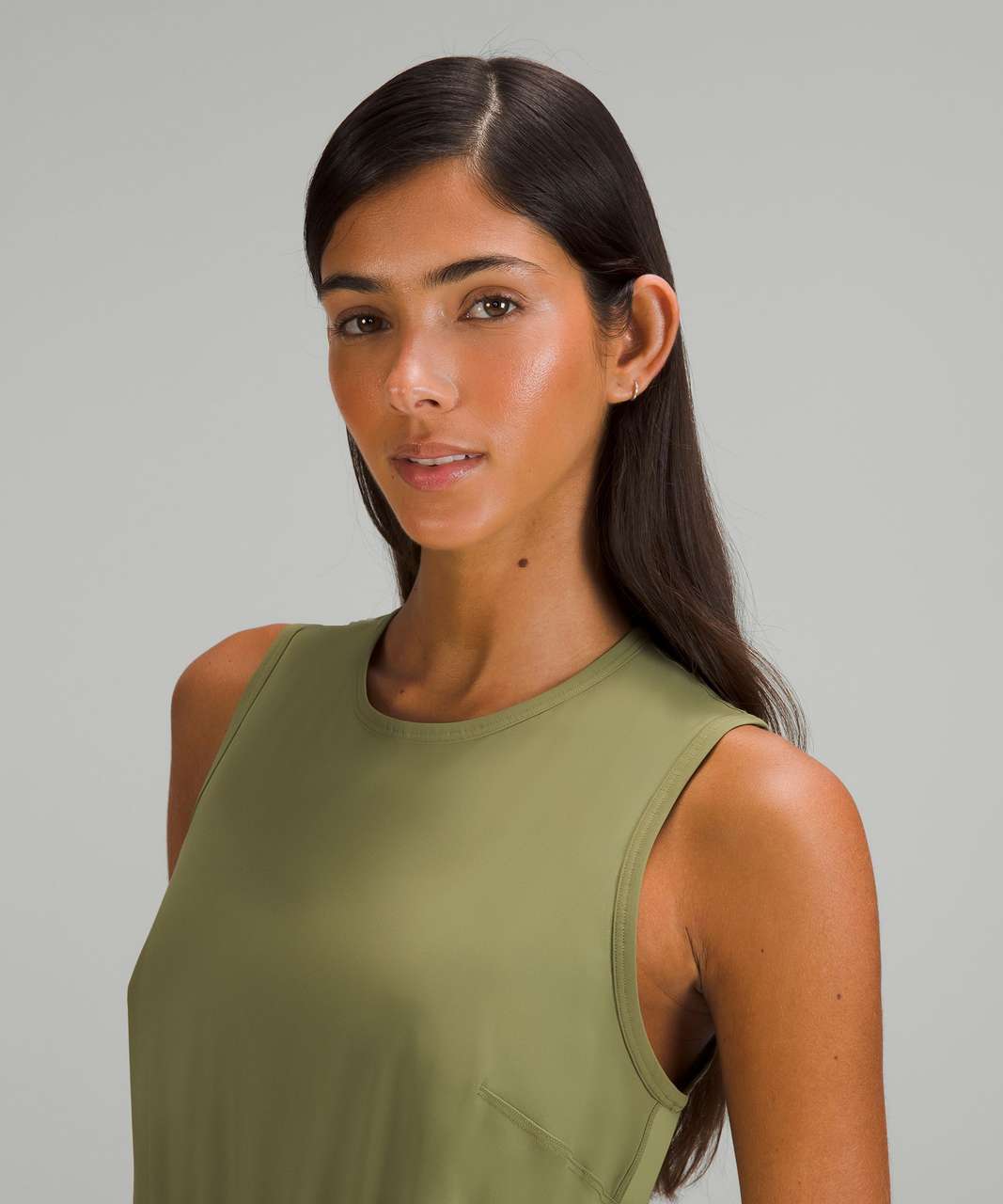 Lululemon Lightweight High-Neck Dress - Bronze Green