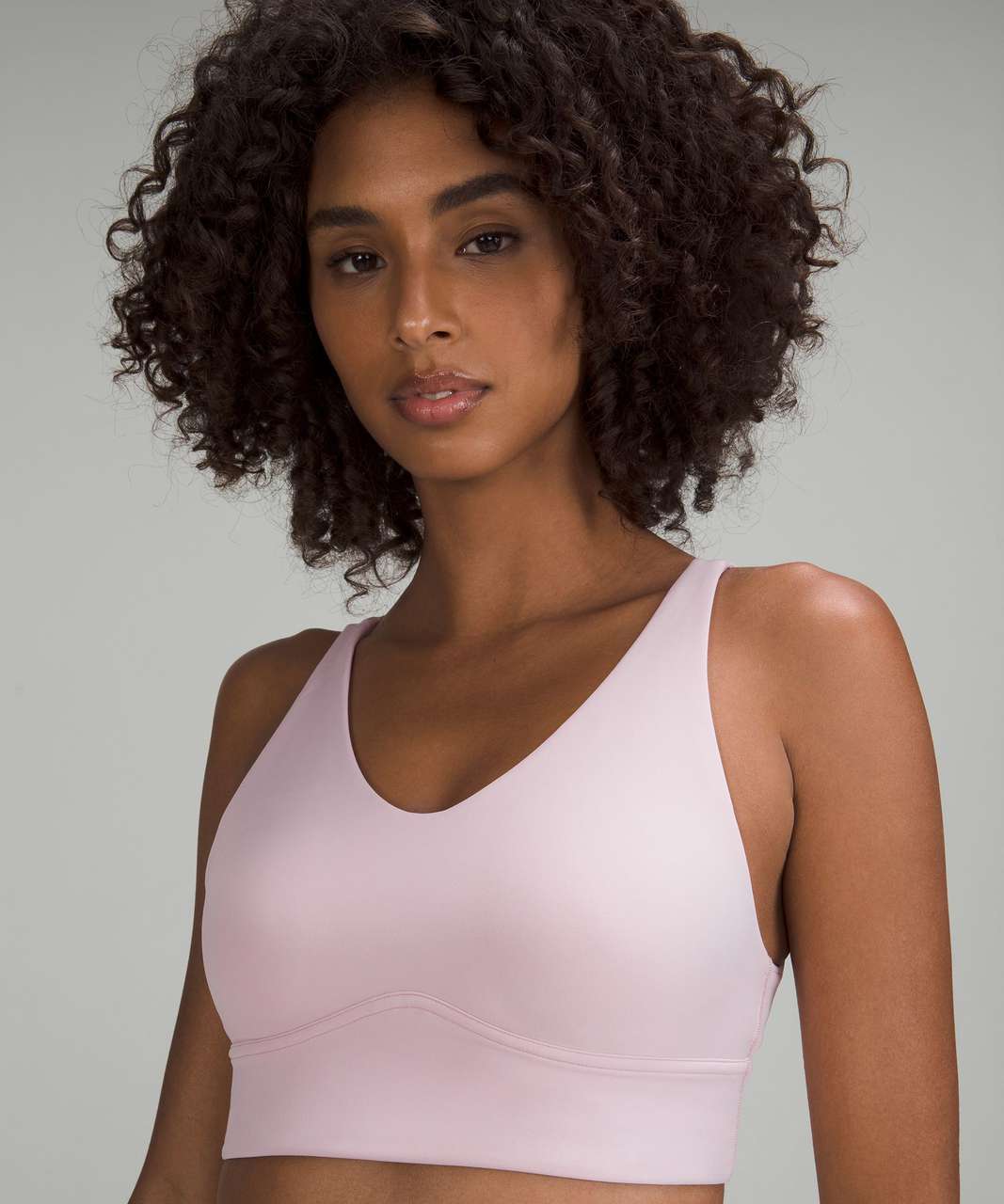 Lululemon In Alignment Racerback Bra *Light Support, B/C Cups - Pink  Savannah - lulu fanatics