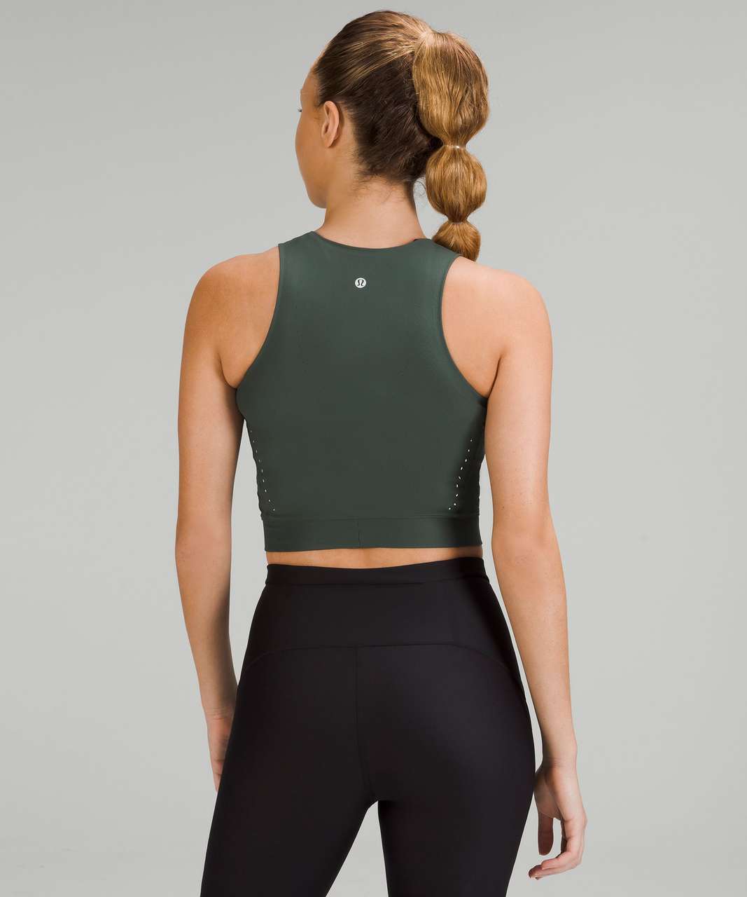 Lululemon SenseKnit Running Tank Top - Smoked Spruce