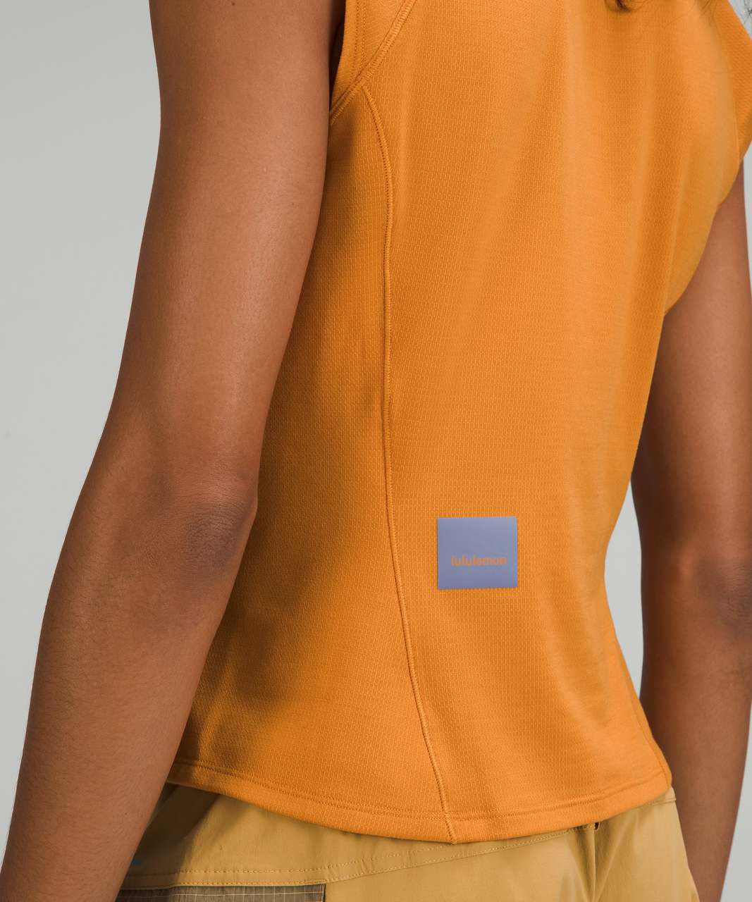 Lululemon Cap Sleeve Hiking Tank Top - Autumn Orange