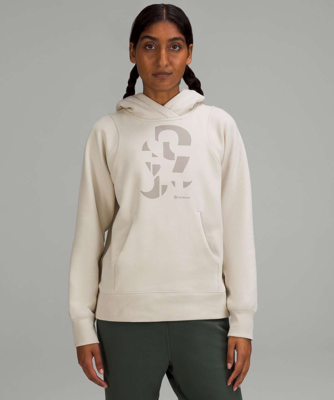 Lululemon Loungeful Hoodie *Graphic - Natural Ivory - lulu fanatics