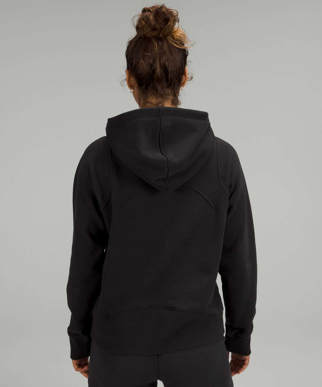 Lululemon Loungeful Zip Hoodie - Black - lulu fanatics