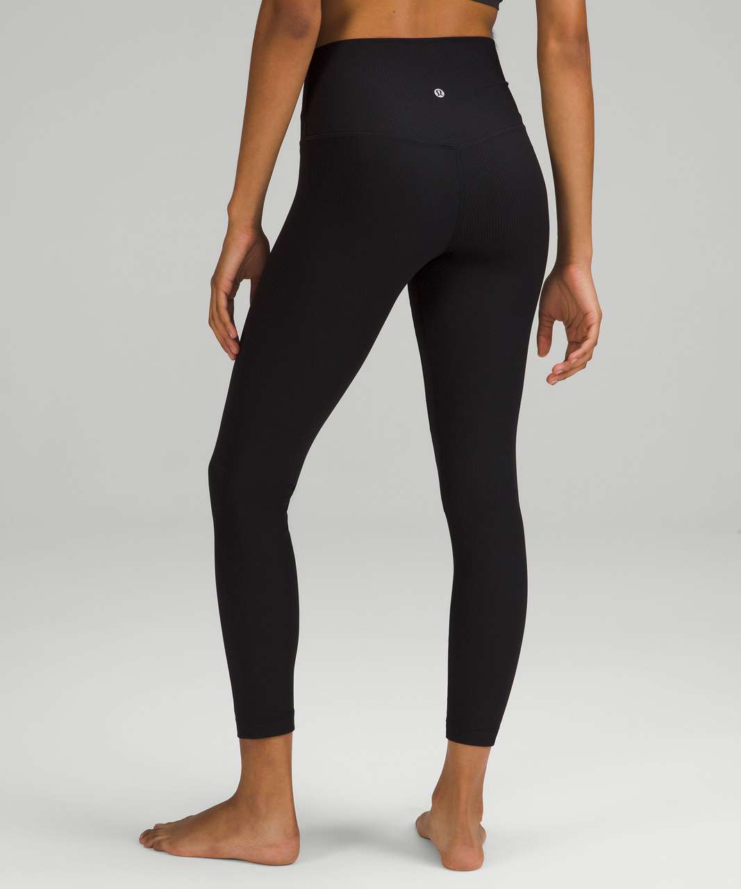 Lululemon Align Ribbed High-Rise Pant 25 - Black - lulu fanatics