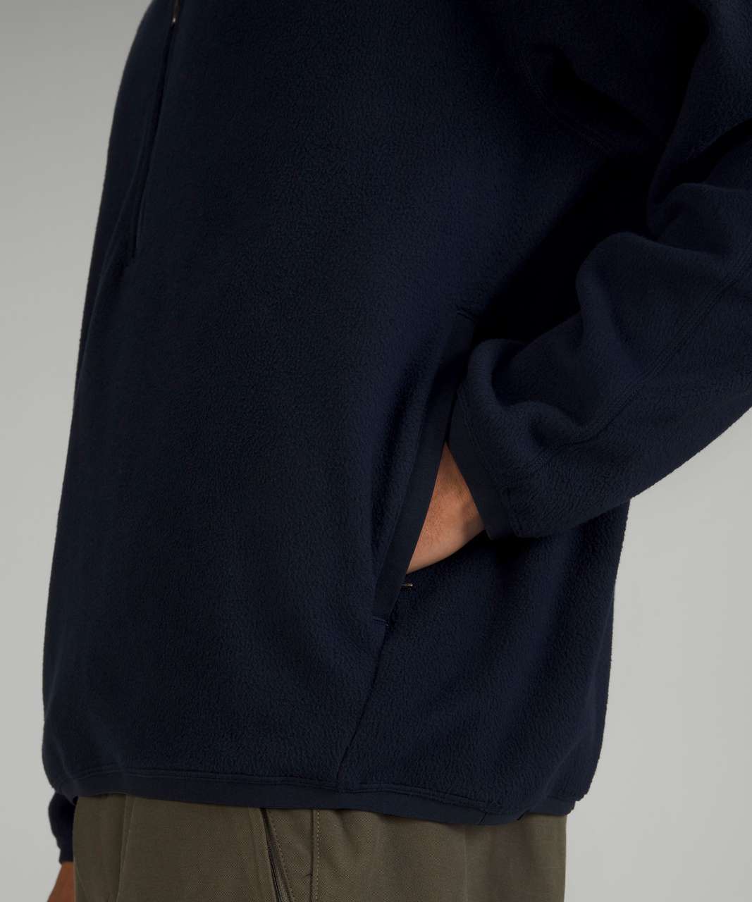 Lululemon Oversized-Fit Fleece Half Zip - True Navy