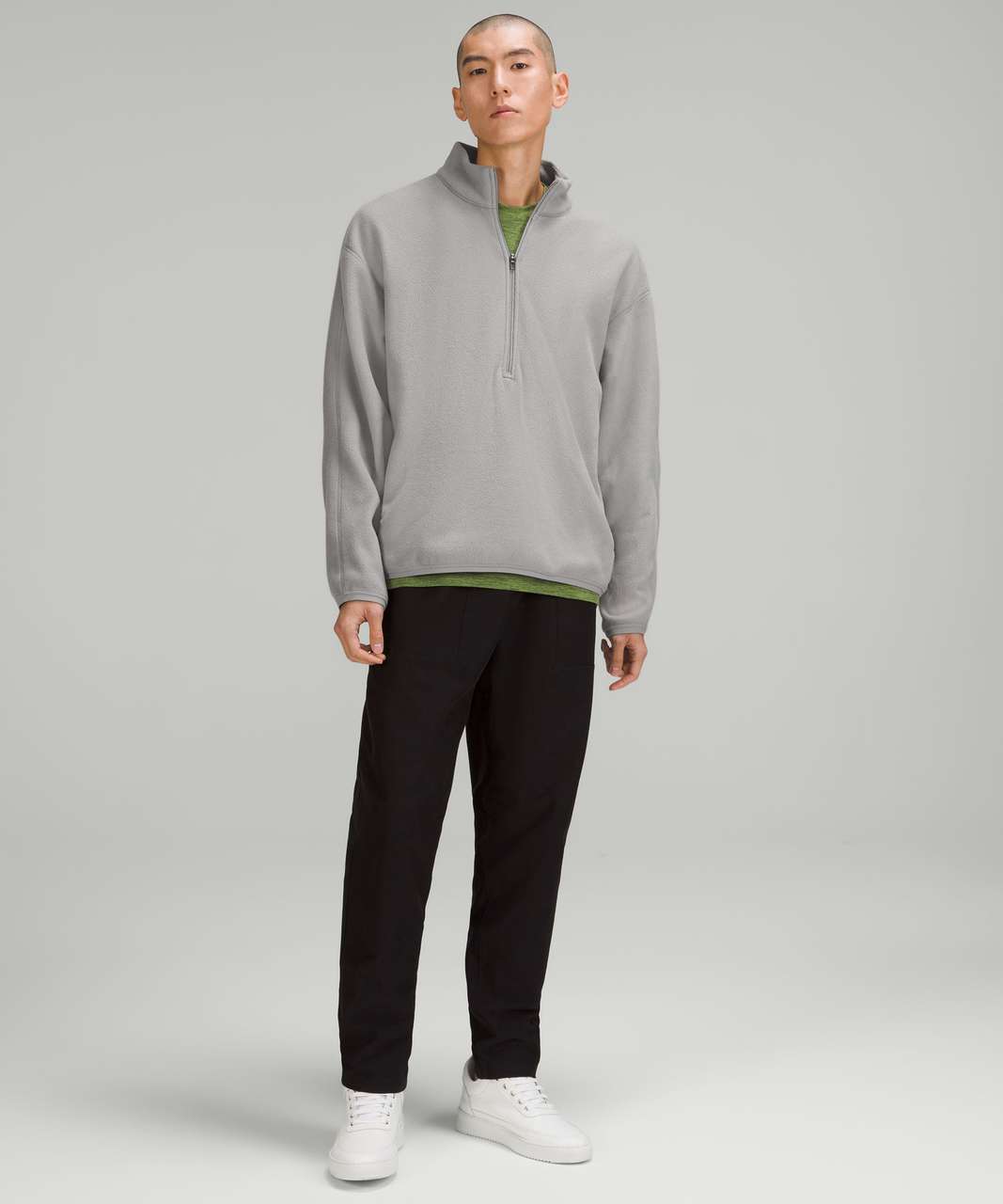 Gray Lululemon quarter zip