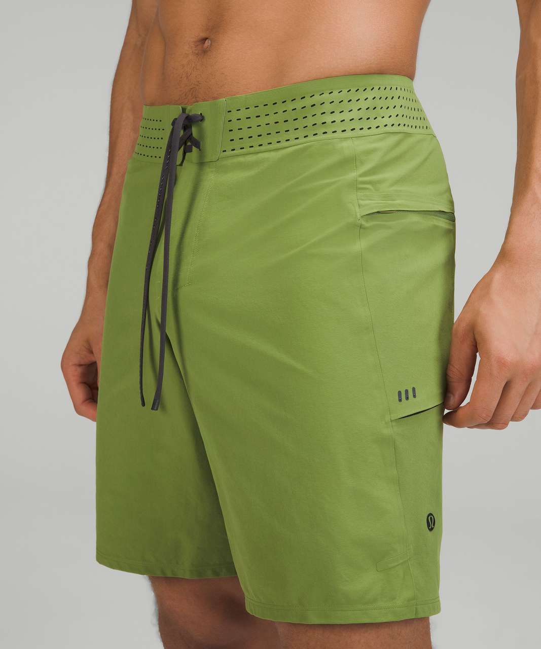 Lululemon Current State Board Short 9" - Green Foliage