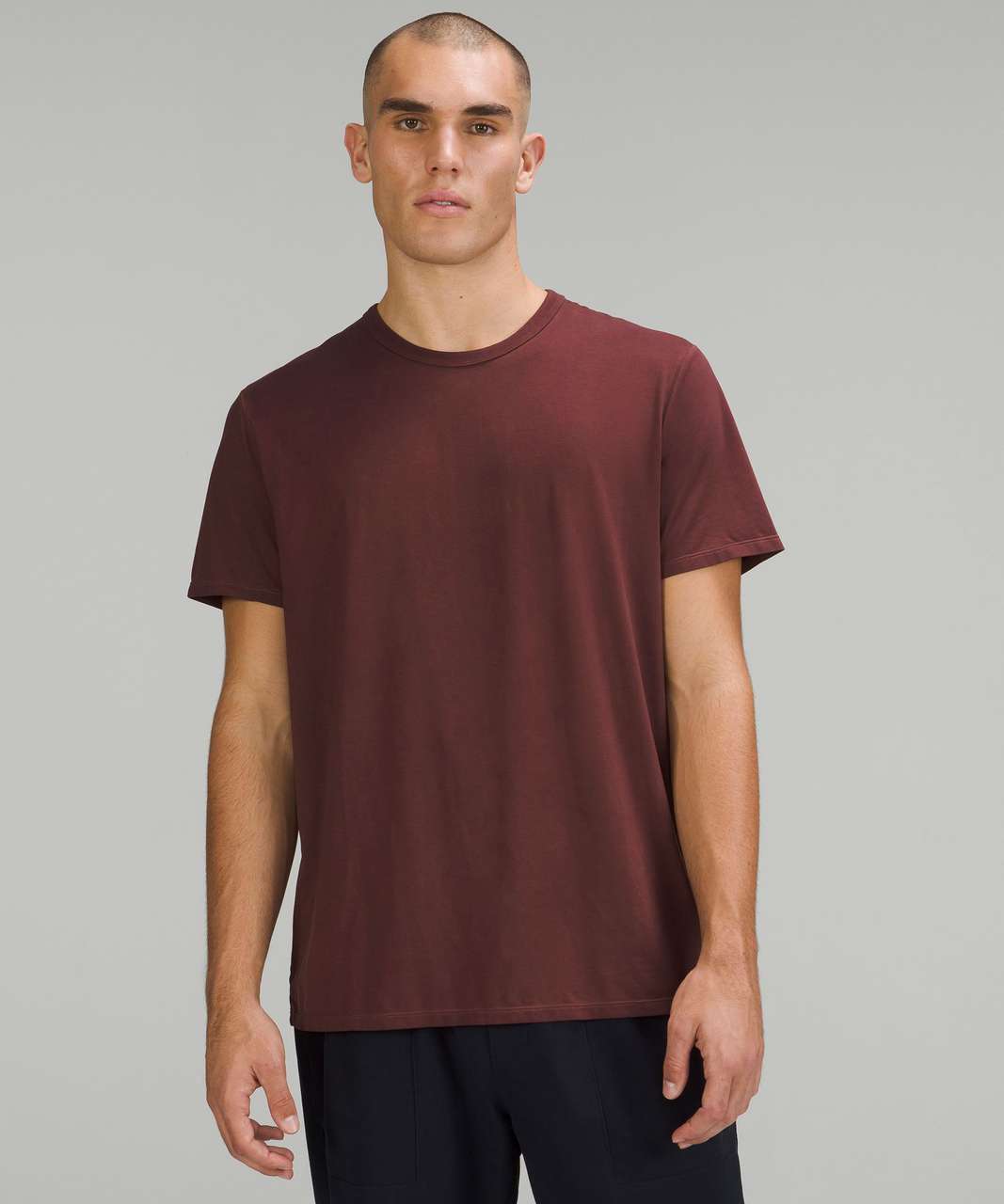 lululemon FUNDAMENTAL T - Sports T-shirt - red merlot/red - Zalando.de