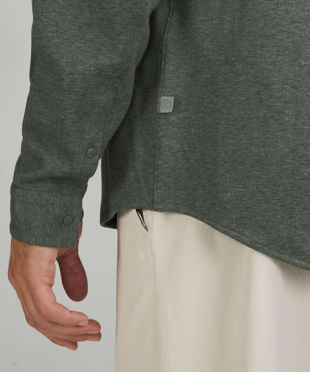 Lululemon Soft Knit Overshirt - Heathered Smoked Spruce