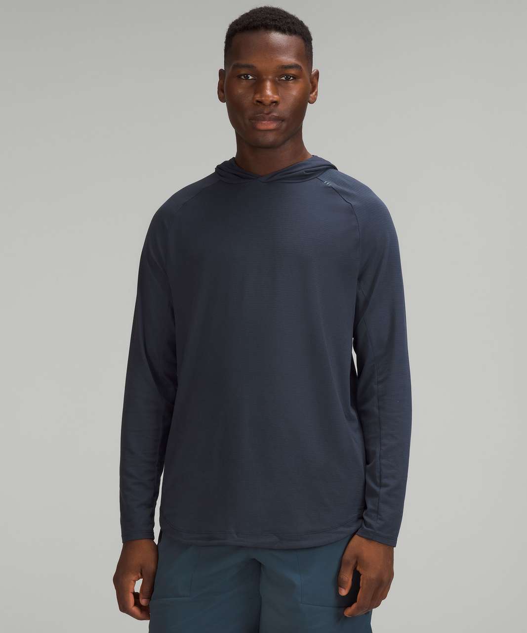 Lululemon Swiftly Tech Long Sleeve Crew - True Navy / True Navy - lulu  fanatics