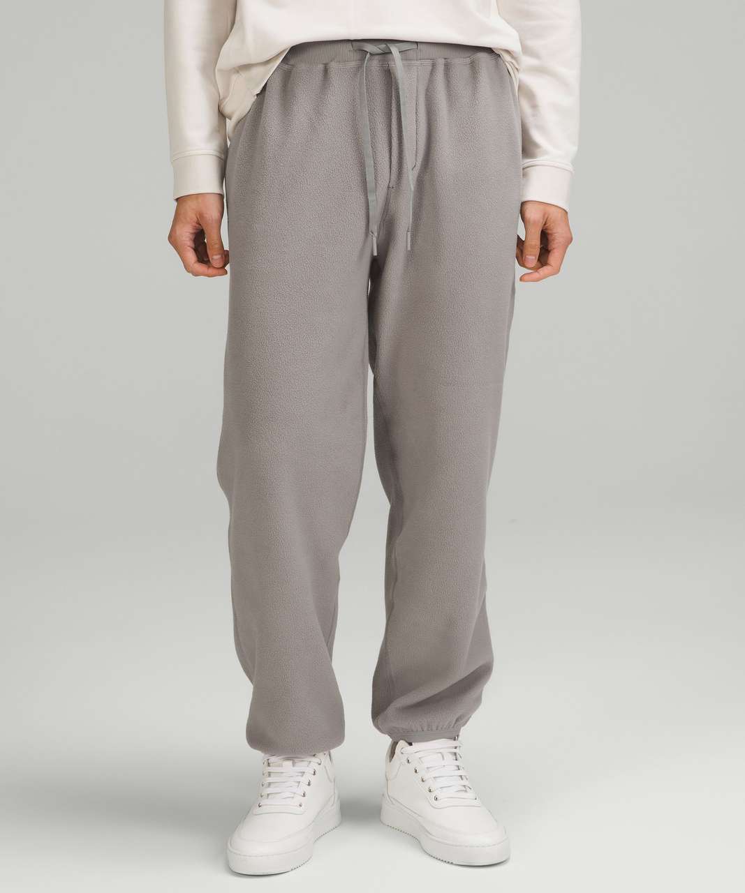 Lululemon Polar Fleece Jogger - Gull Grey - lulu fanatics