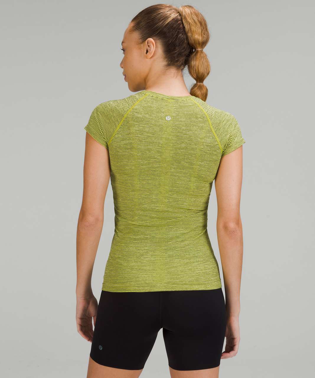 Lululemon Swiftly Tech Short Sleeve Shirt 2.0 - Wee Are From Space Sonic Yellow