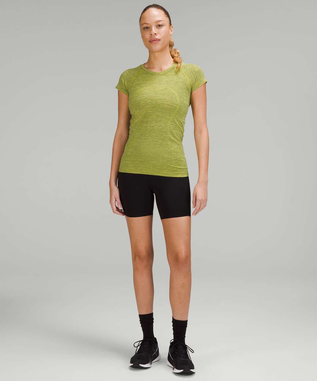 Lululemon Swiftly Tech Short Sleeve Shirt 2.0 - Wee Are From Space Sonic Yellow