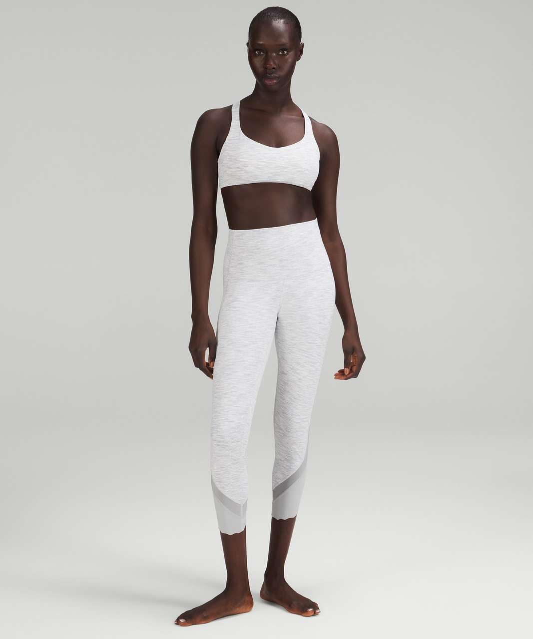 Lululemon Free To Be Serene Bra *Long Line - Wee Are From Space Nimbus  Battleship - lulu fanatics